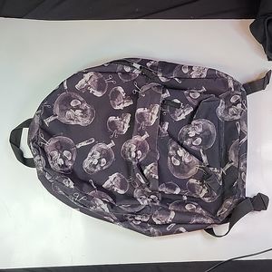 Skulls and needles backpack